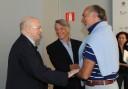 Enrico Cisnetto, Ferruccio De Bortoli e Maurizio Paniz